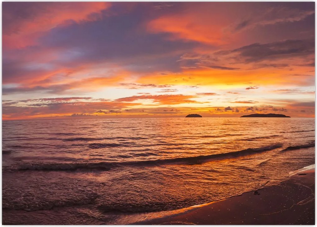 Tablou - Apus de soare (70x50 cm)