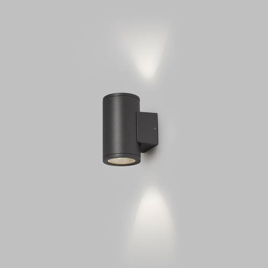 Aplica LED exterior iluminat arhitectural IP54 TOND 2L 2700K