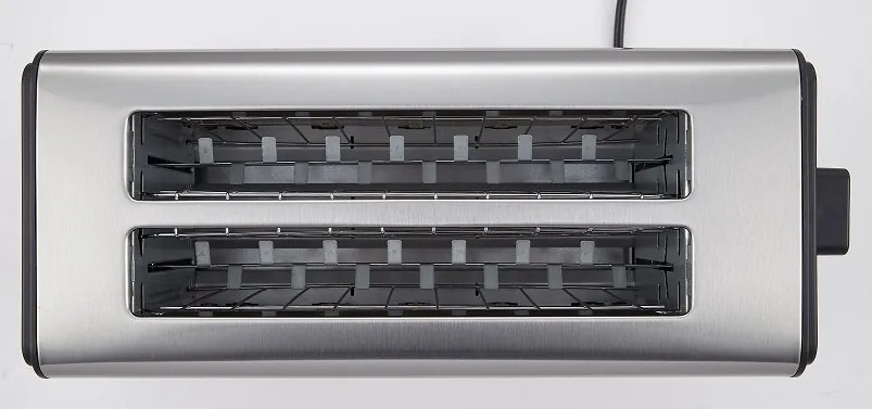 Prajitor paine dublu inox Zilan ZLN2720, 1300W, 6 grade de rumenire si functii multiple