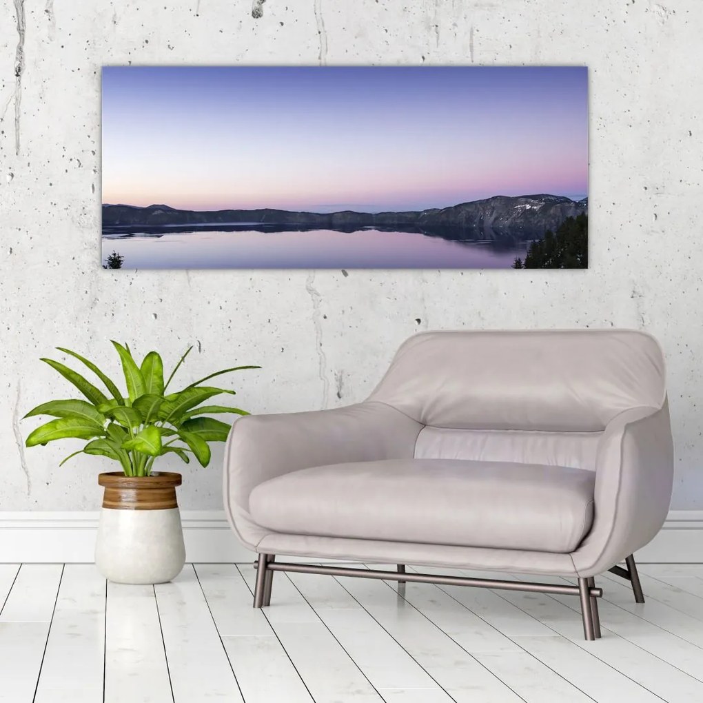 Tablou cu lac (120x50 cm)