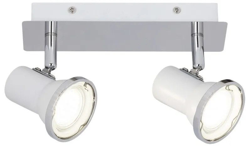 Plafoniera cu 2 spoturi directionabile pentru baie IP44 Steve 5498 RX