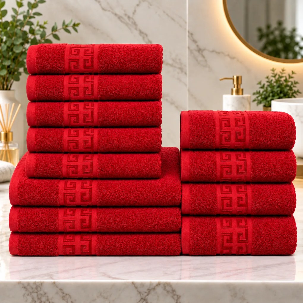 Set 12 Prosoape Premium Bumbac 100% – Moi &amp; Absorbante 🔥