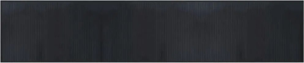 vidaXL Covor dreptunghiular, negru, 60x300 cm, bambus