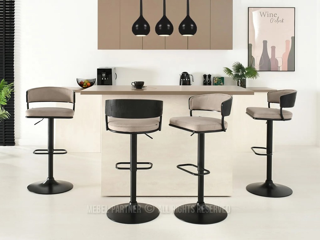 Scaun Marta H (bej + negru). 1110722