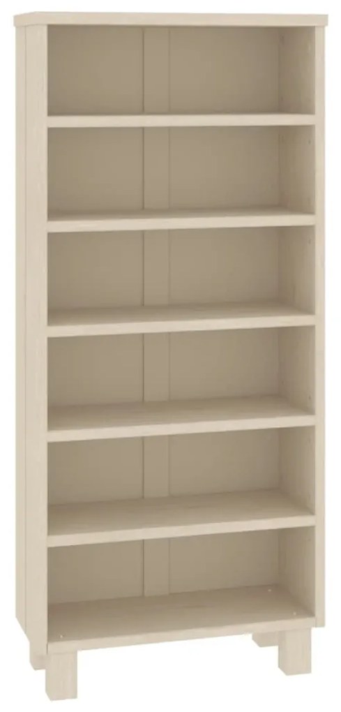 340520 vidaXL Dulap CD, maro miere, 45x18x100 cm, lemn masiv de pin