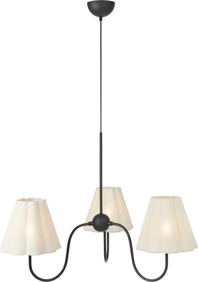 Markslöjd 109172 - Lustră suspendată pe cablu VEYA 3xE14/40W/230V Ø 90 cm in/negru