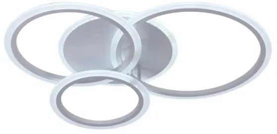 Lustră LED dimabilă aplicată LED/40W/230V alb + telecomandă