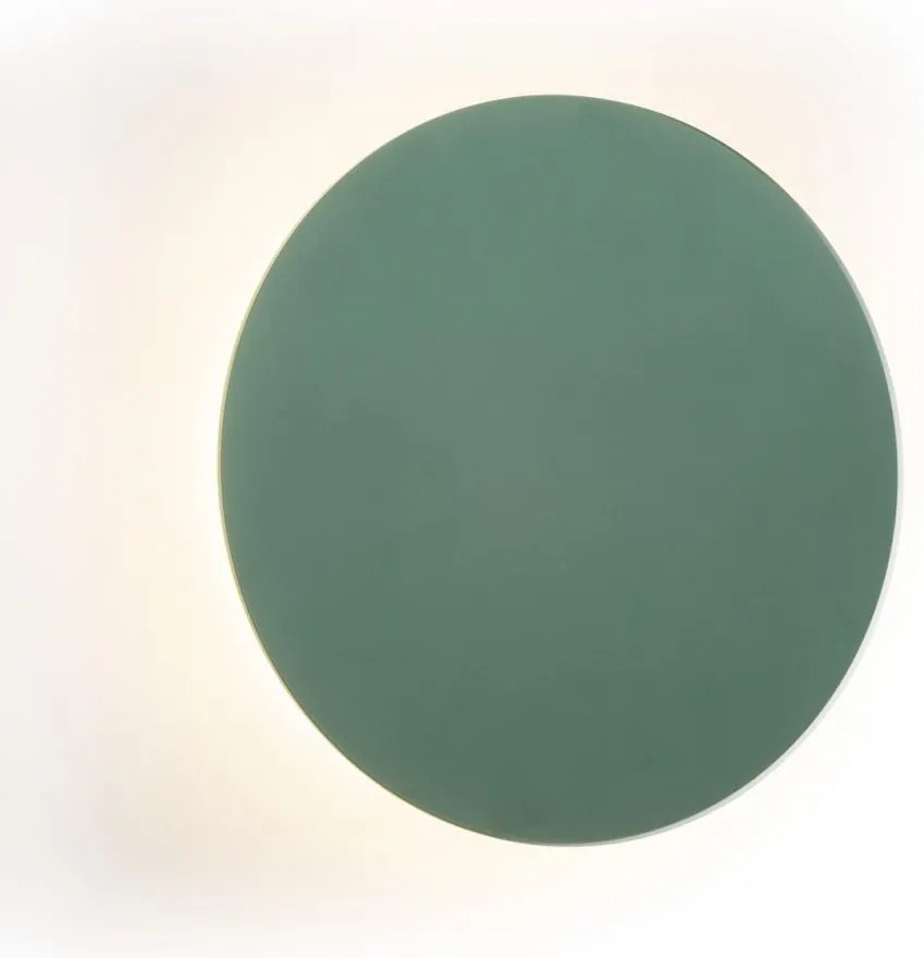 Aplica LED de perete cu lumina ambientala design modern Oregon plus verde 12cm