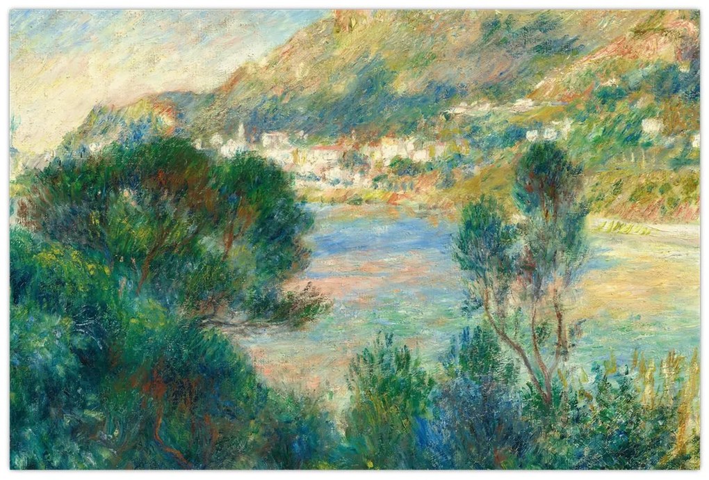 Tablou - Auguste Renoir, View of Monte Carlo from Cap Martin, reproducere (90x60 cm)