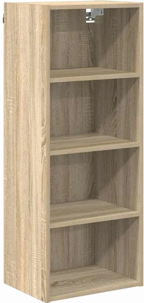 vidaXL Dulap suspendat Stejar Sonoma 40 x 29,5 x 100 cm Lemn compozit
