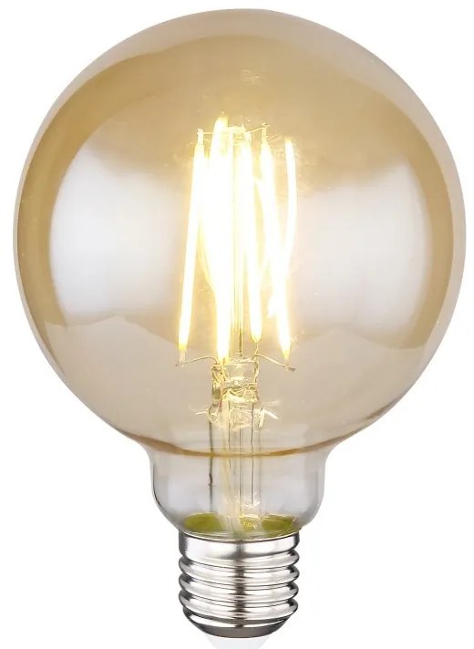 Bec decorativ cu filament LED E27 7W 2700K 11526A GL