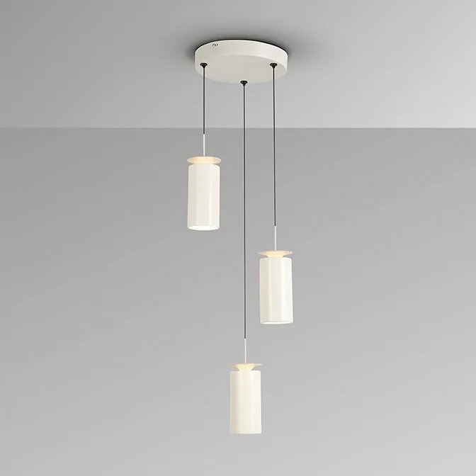 Lustra cu 3 pendule ceramice LED Alfara