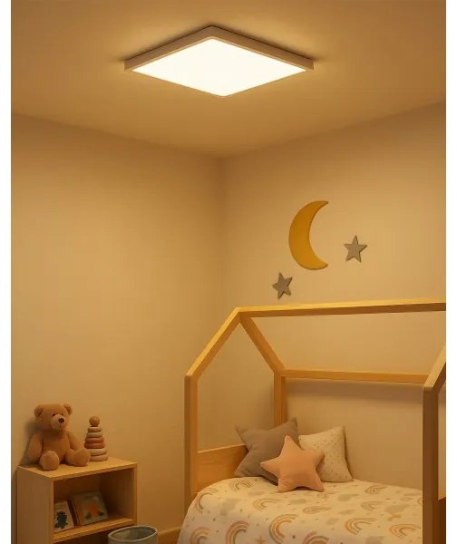 Plafonieră LED 24W/230V 3000/4000/6500K 30x30 cm albă