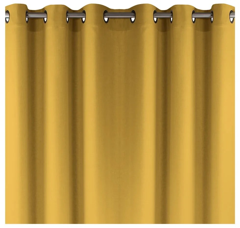 Draperie galben-muștar 140x300 cm Carmena – Homede