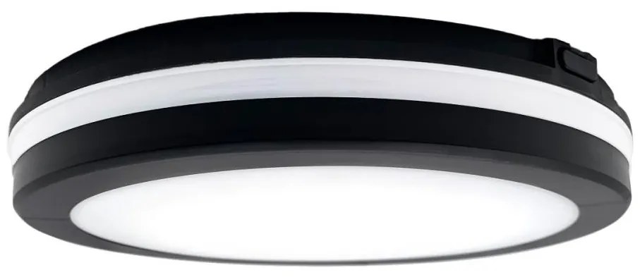 Corp de iluminat LED pentru baie COMET LED/15W/230V IP54 d. 20 cm negru Top Light