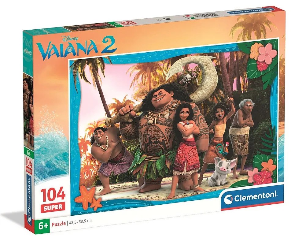 Disney Vaiana New Story Begins Puzzle Clementoni de 104 piese