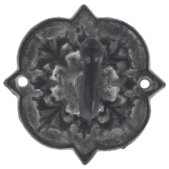 Cuier simplu, din metal, cu 2 agatatori, Bon