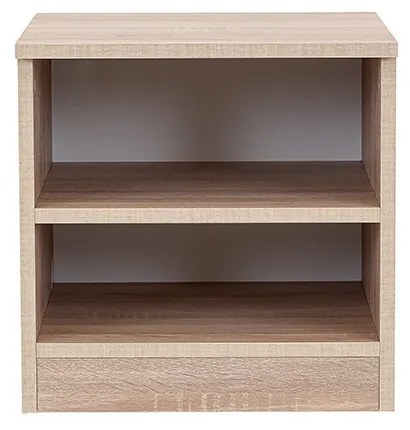 Noptieră Miami deschisă 40x40 cm stejar sonoma-stejar sonoma