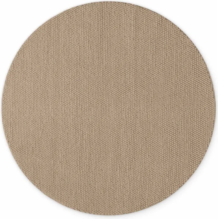 Covor în culoare naturală țesut manual rotund din lână ø 200 cm Richmond Diana – Ted Baker