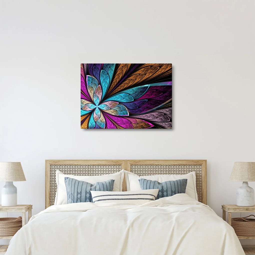 Tablou - Floare, abstracție (70x50 cm)