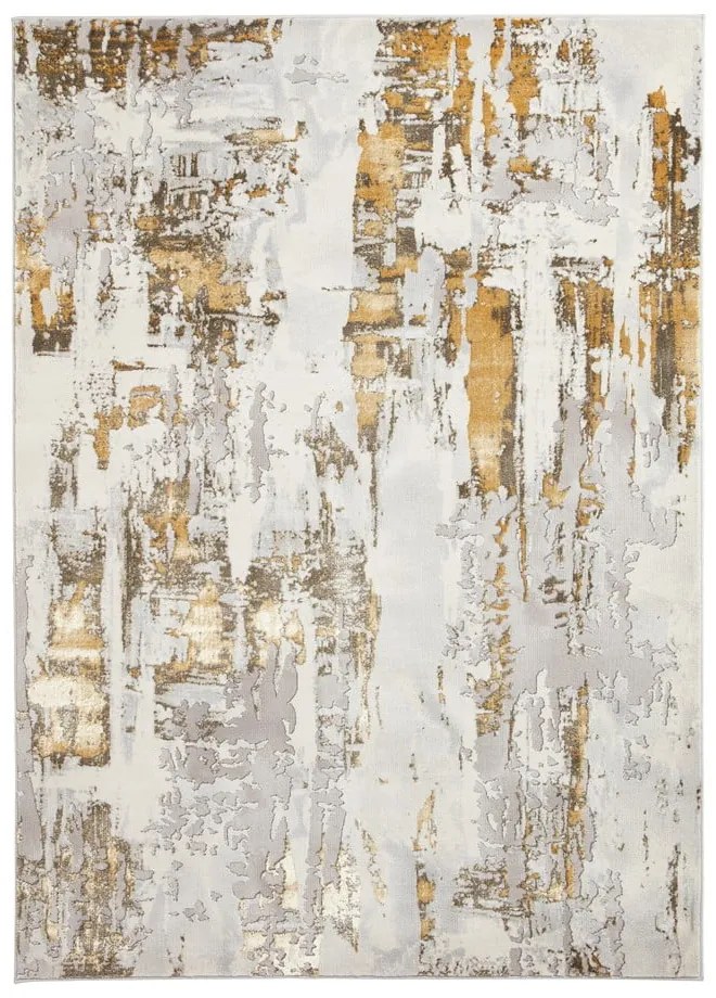 Covor gri/auriu 220x160 cm Apollo - Think Rugs