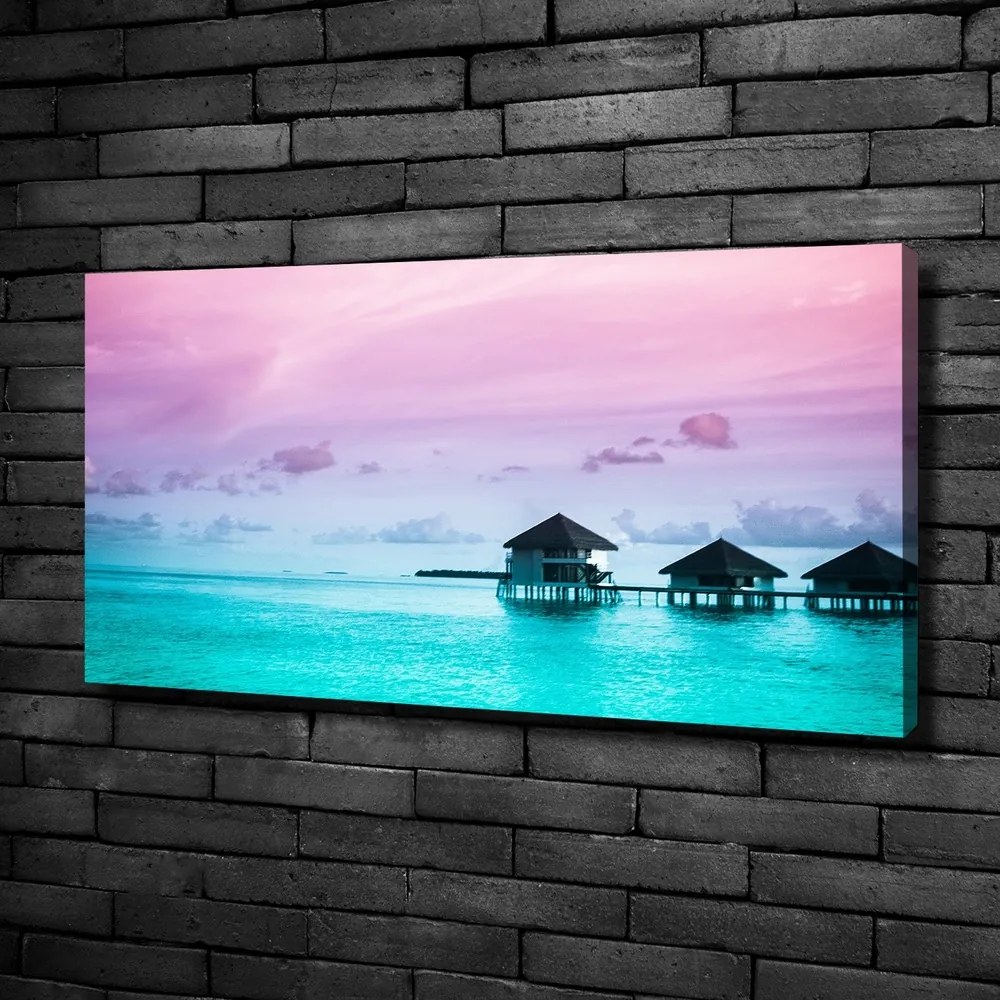 Print pe canvas Bungalow-uri de apă