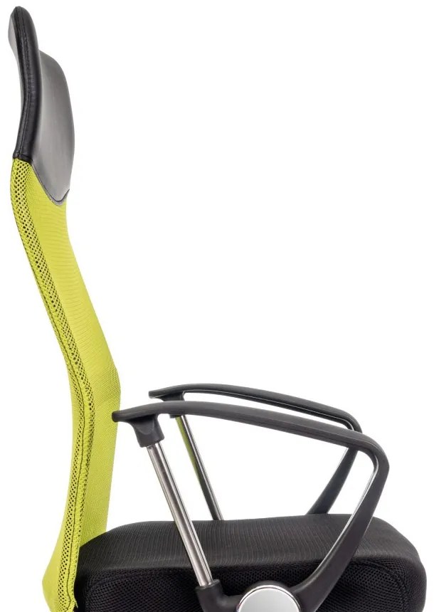 Scaun rotativ Lincoln negru-verde