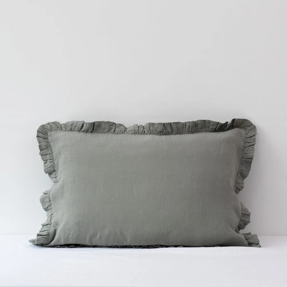 Față de pernă din in 40x40 cm – Linen Tales