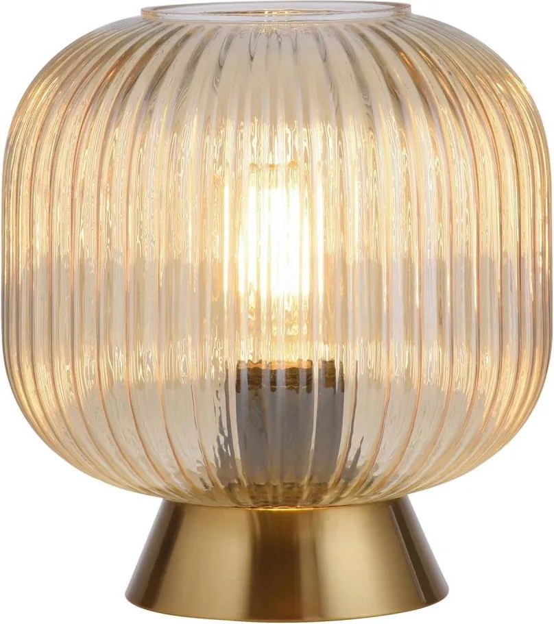 Lampă de masă NAMI Schöner Wohnen 13573-27, 1xE27/25W/230V, auriu/bej