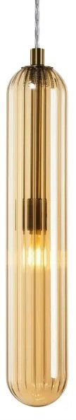 Lustră pe cablu PAX 1xG9/9W/230V auriu