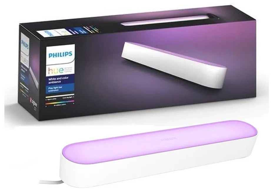 Lampă de masă LED RGB dimabilă Hue AMBIANCE LED/6W/230V neagră Philips