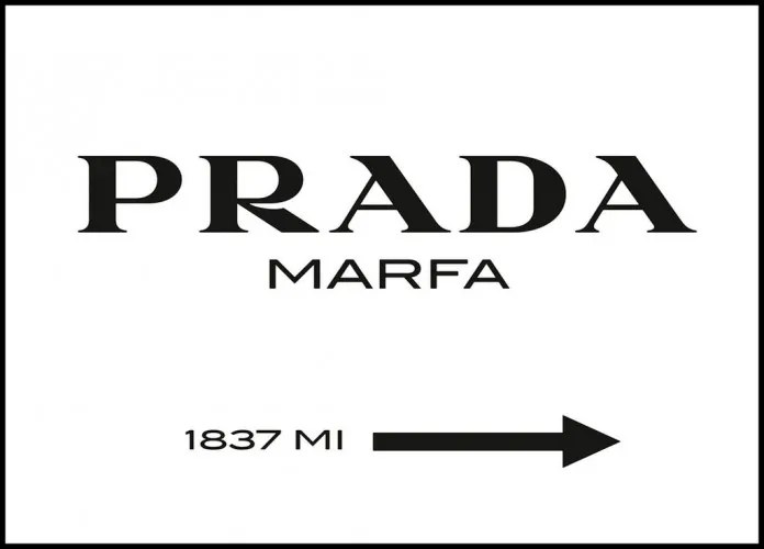Tablou Poster Iconic Collection Prada, 70 x 50 cm