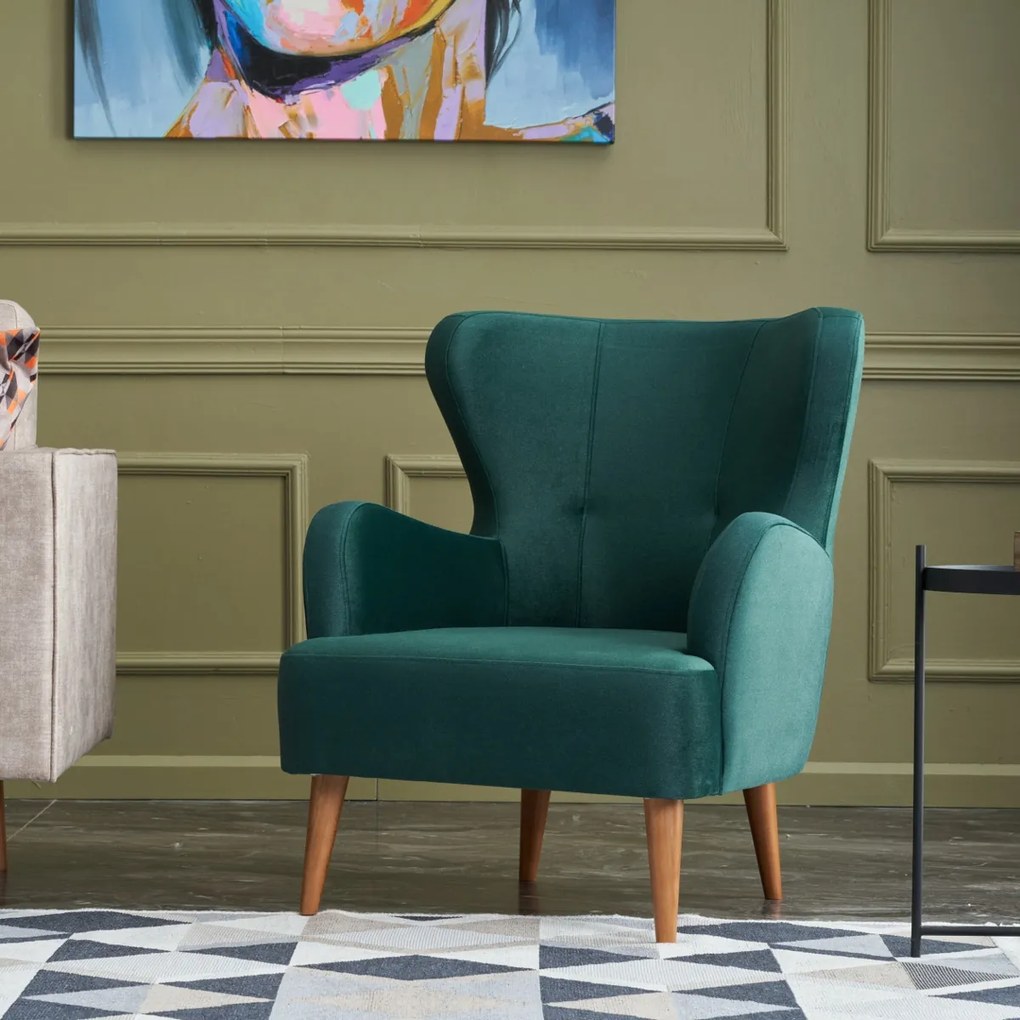 Scaun Karina Petrol Green