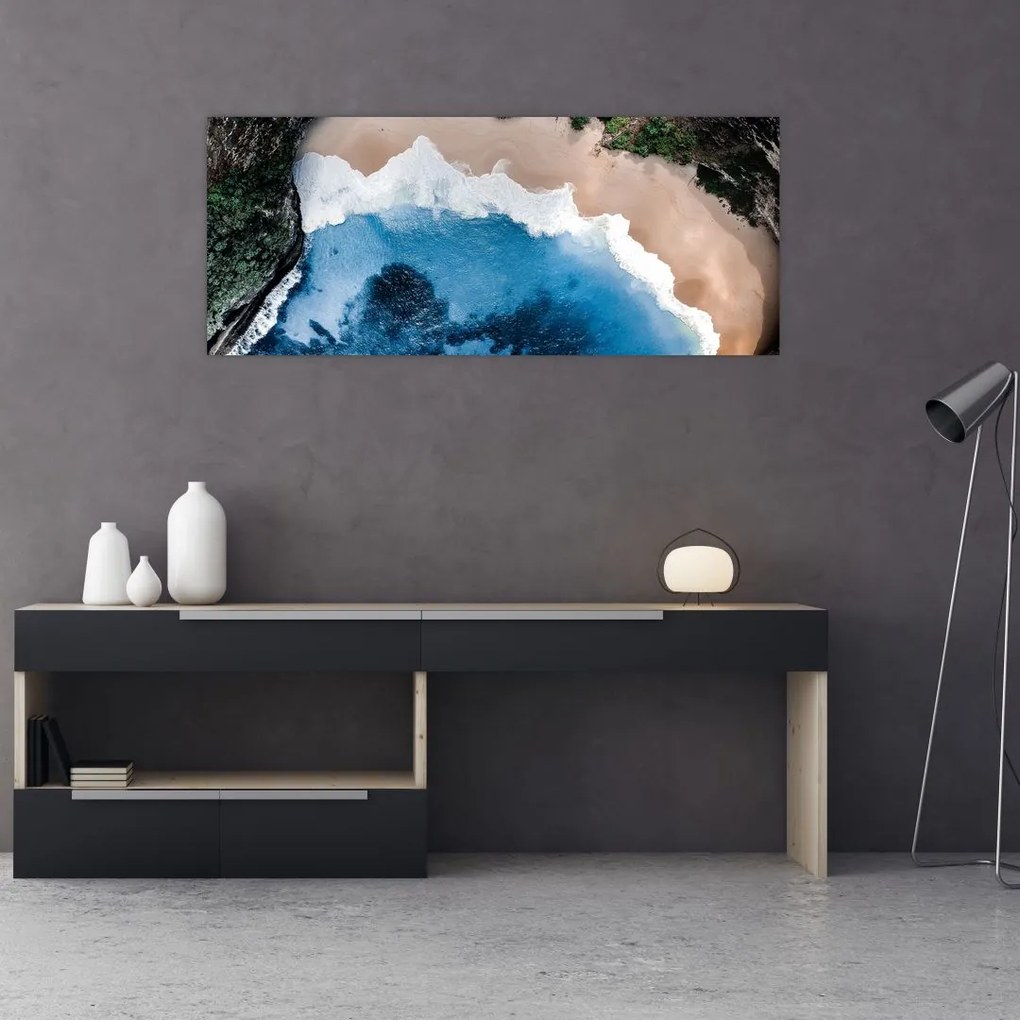 Tablou cu plaja Nusa Penida, Indonesia (120x50 cm)