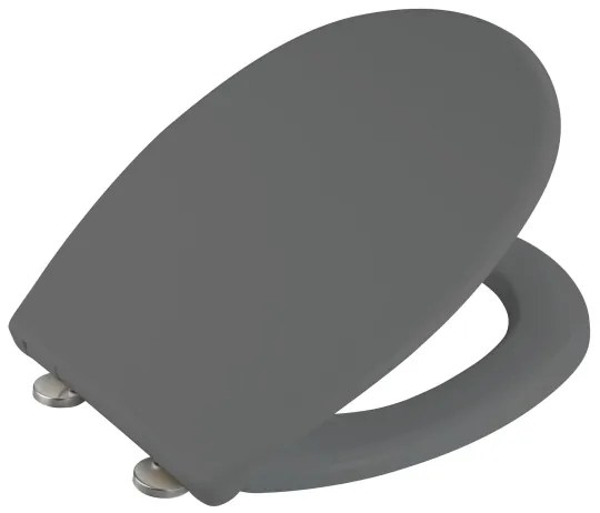 WENKO 24572100-WC Capac WC VORNO NEO 46x37 cm, gri/argintiu