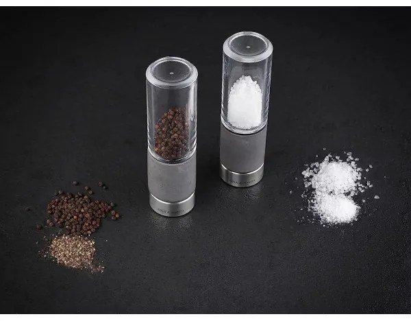 Set de râșnițe pentru piper și sare REGENT CONCRETE 2 buc. beton 18 cm Cole&Mason