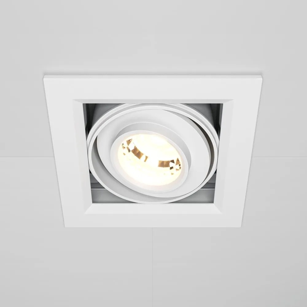 Spot LED incastrabil design tehnic Modern alb
