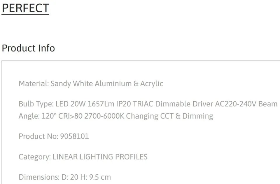 Spot LED aplicat tavan directionabil PERFECT alb CCT Dimmable