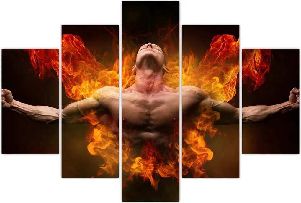 Tablou - Putera de bărbat (150x105 cm)