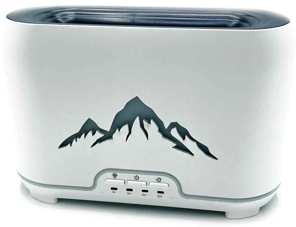 Difuzor de Aromă Himalaya - USB-C - Telecomandă - Efect de Flacără