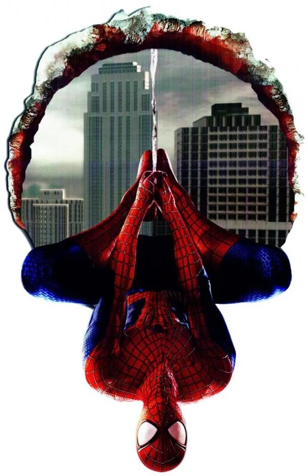Autocolant de perete 3D cu Spiderman