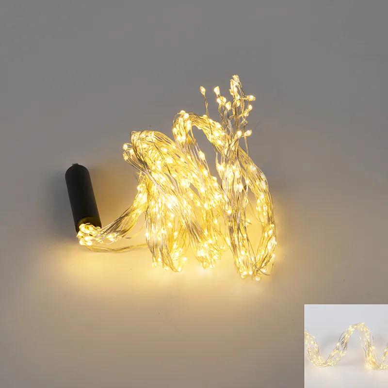Cortină de iluminat de Crăciun Micro LED 1,1 metri