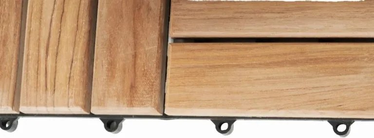 11 plăci de podea din lemn de tec, 1m², plăci din lemn pentr