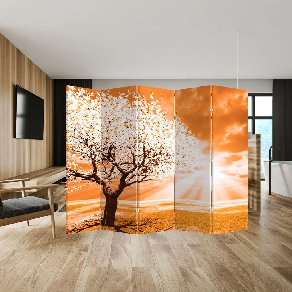 Paravan - Pomul portocaliu (210x170 cm)