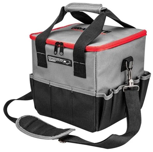 Geanta transport scule electrice, 12 L, 23x23x24 cm, Graphite