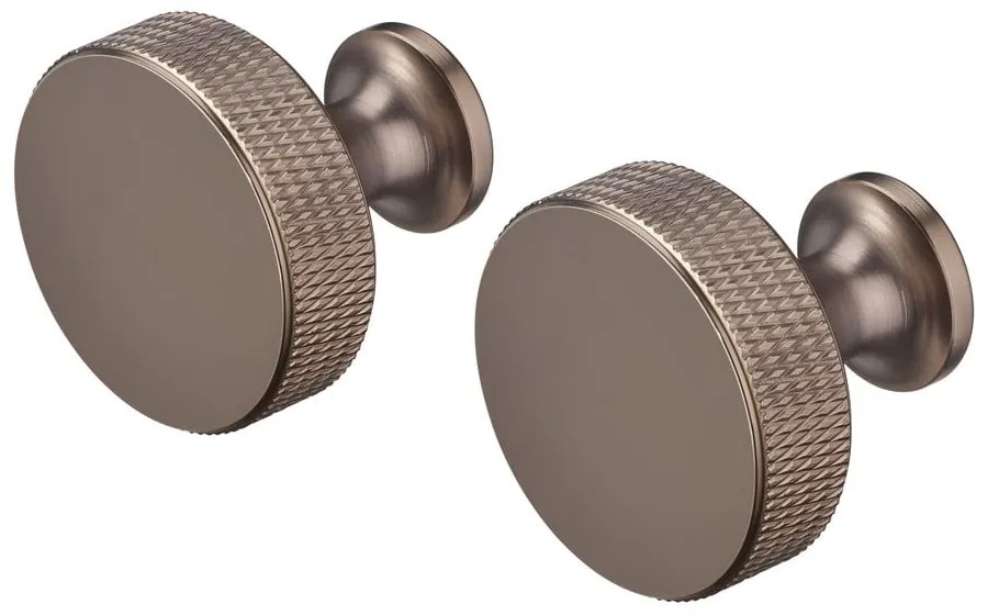 Cârlige gri 2 buc. de montat pe perete din metal Rof – Blomus