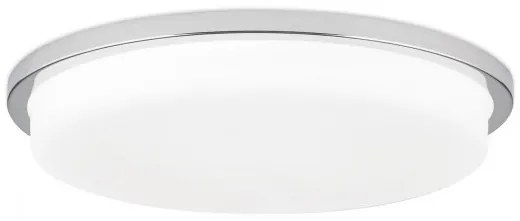 Plafoniera LED moderna LEROX 40cm crom