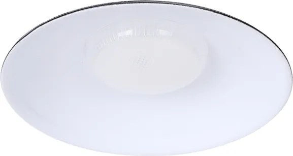 Aigostar - Lustră solară LED cu senzor, 2xLED/35W/12V baterie 6000mAh, 6500K (alb rece), diam.15cm + telecomandă