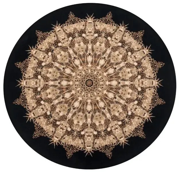 Covor lana Romeo navy blue Selectează mărime: 200 X 200