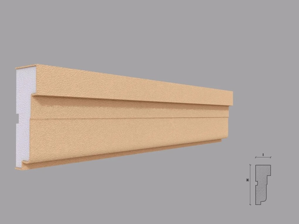 Ancadrament fereastra exterior FP108 dimensiuni 100x38x2000mm
